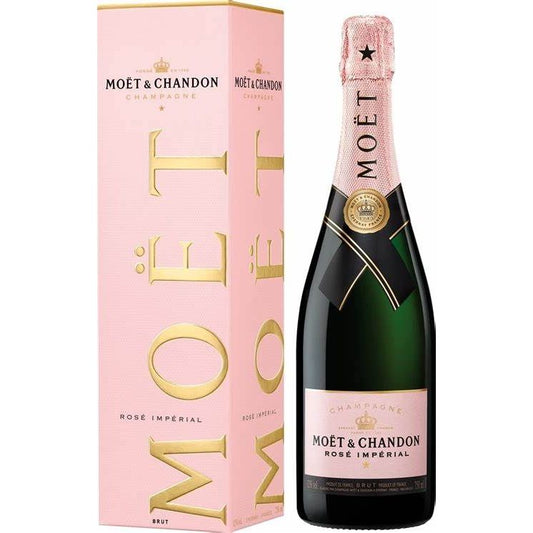 Moët & Chandon Rosé Imperial 75 cl + GBX (6 botellas)