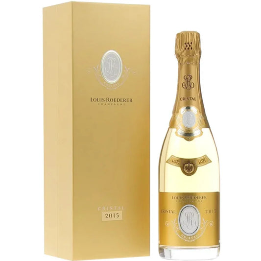 Roederer Cristal Brut 2015 75 cl + GBX (6 botellas)