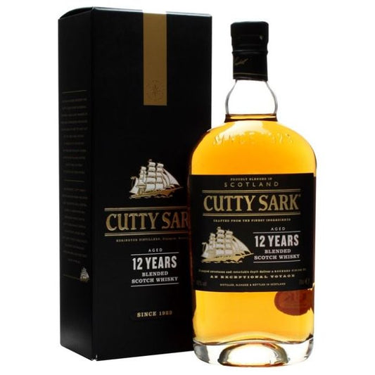 Cutty Sark 12 Years 40° 70 cl (6 botellas)