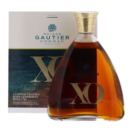 Gautier Cognac XO 40° 70 cl + GBX (6 botellas)