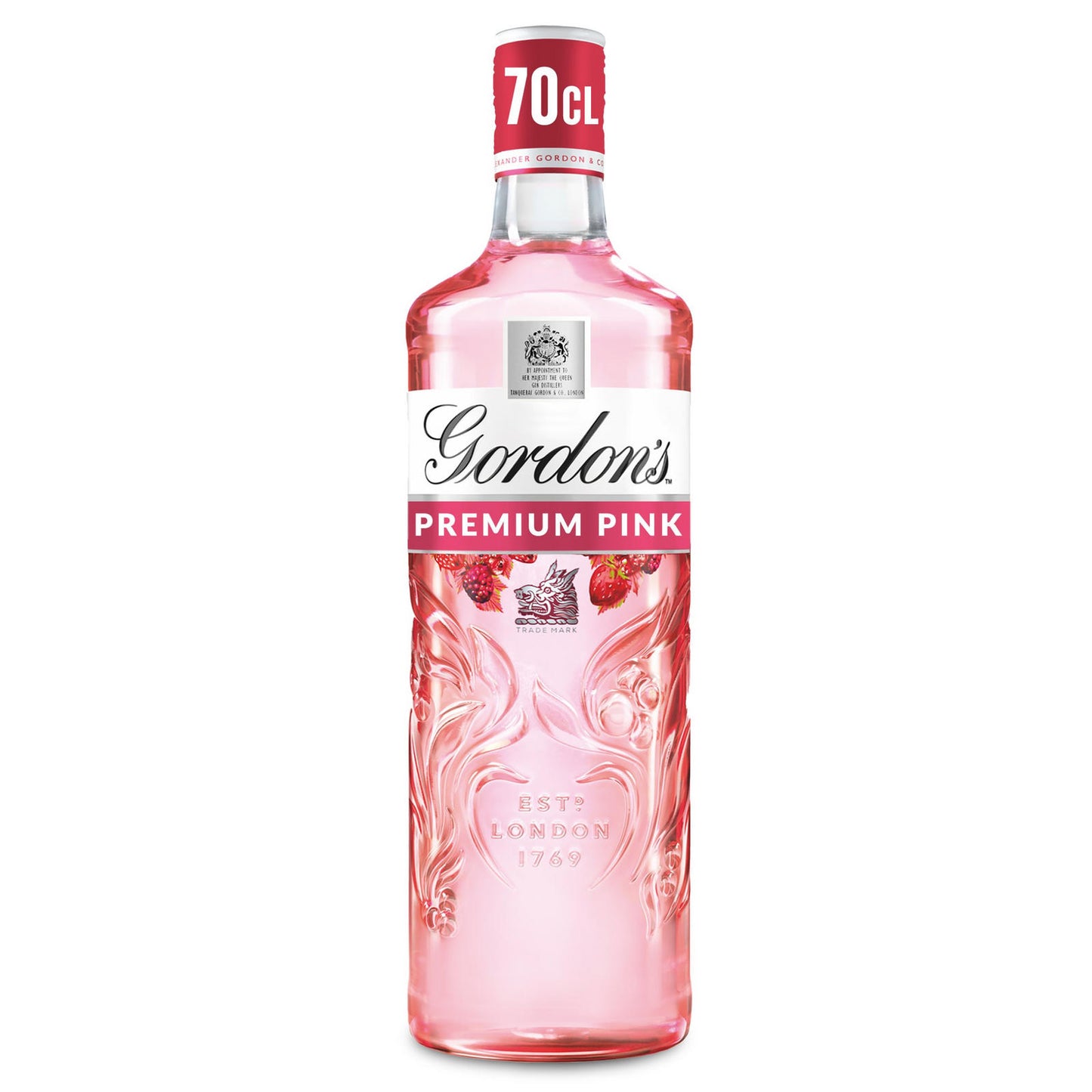 Gordon's Pink Gin 37.5° 70 cl (6 botellas)