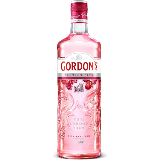 Gordons Pink Gin 37.5% 100cl (6 botellas)