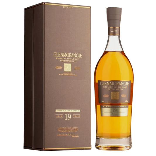 Glenmorangie 19 YO Whisky 43% 70cl + GBX (6 botellas)