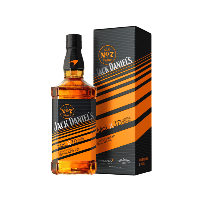 Jack Daniel's Old N°7 McLaren Edition N°2 2024 40° 70 cl (6 bottles)