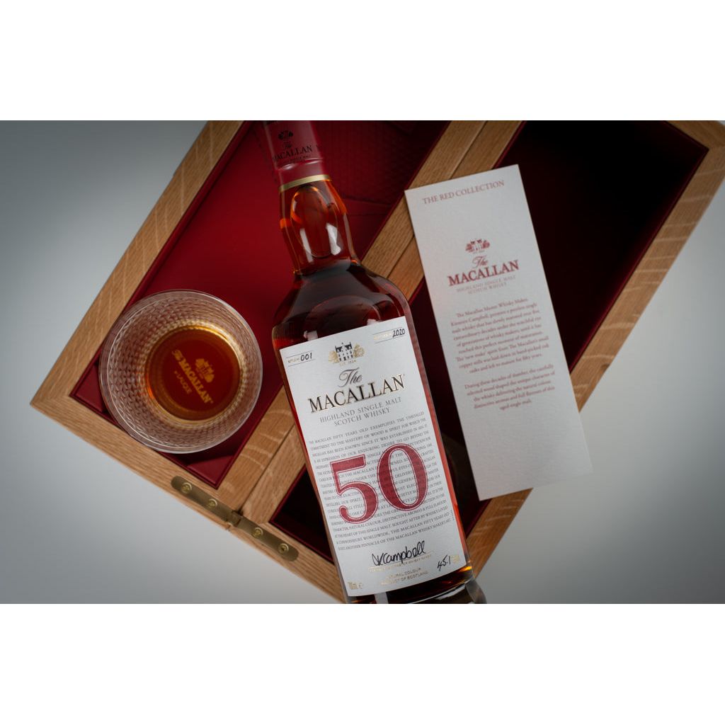 Macallan 50YO – The Red Collection
