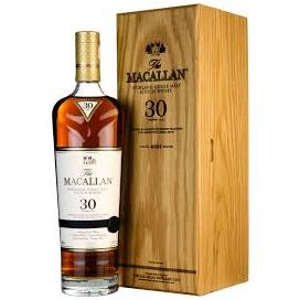 Macallan 30 YO Sherry Oak Cask Whiskey 43% 70cl + GBX (6 botellas)