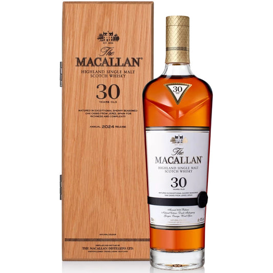 Macallan Sherry Oak 30 Years Old 2024 700 ml (3 botellas)