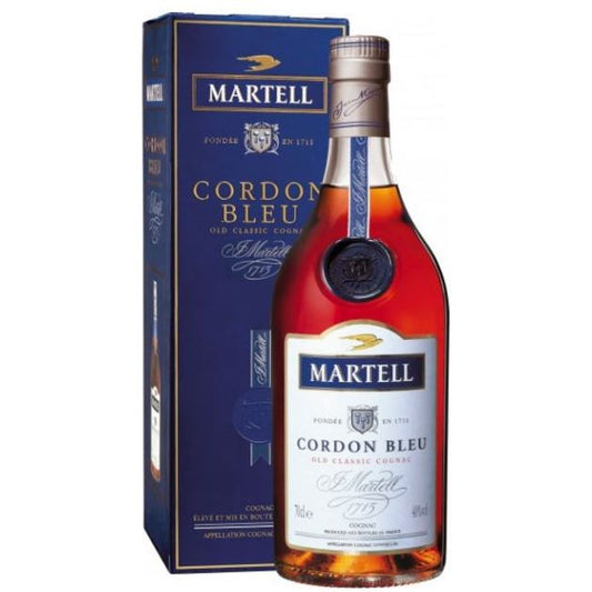 Martell Cordon Bleu 40° 70 cl + GBX (12 botellas)