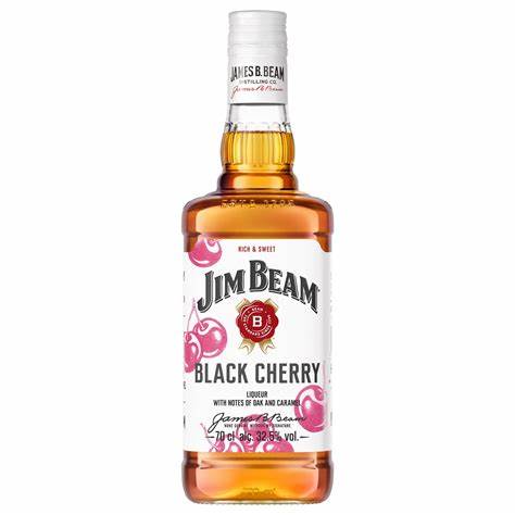 Jim Beam Black Cherry Bourbon 32.5% 70cl (6 botellas)