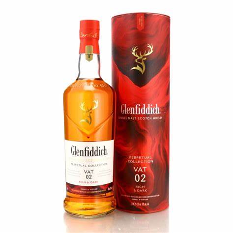 Glenfiddich Perpetual Collection VAT 02 + GBX (12 botellas)