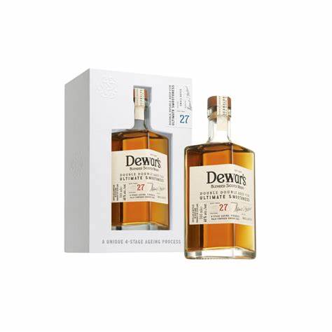 Dewar's Double Double 27 Years 46° 50 cl + GBX (6 botellas)