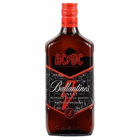 Ballantines AC/DC Music Edition Whisky 40% 100cl (6 botellas)