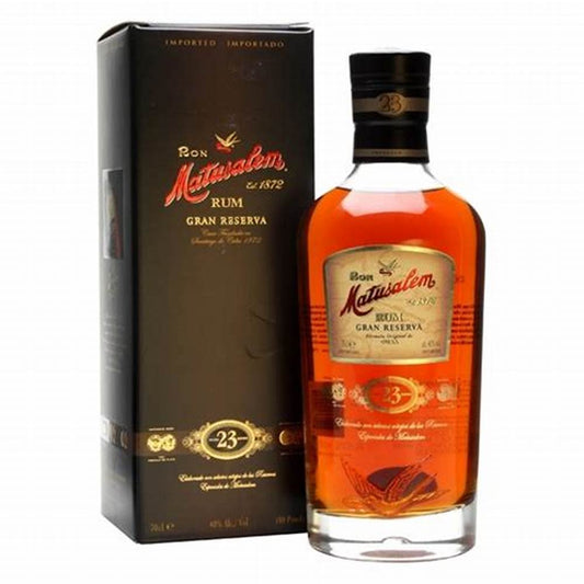 Matusalem 23 YO Rum 40% 70cl + GBX (3 botellas)
