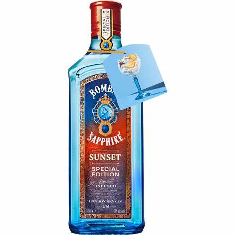 Bombay Sapphire Sunset 70cl (6 botellas)
