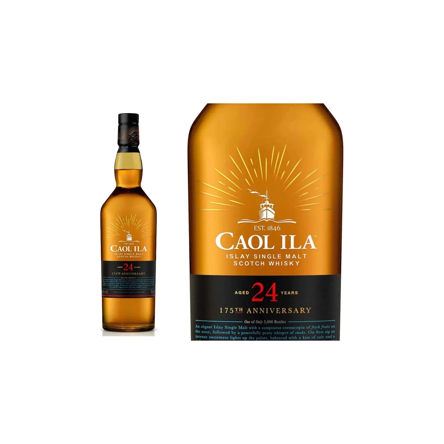 Caol Ila 24YO - 175th Anniversary 52.1º 70cl