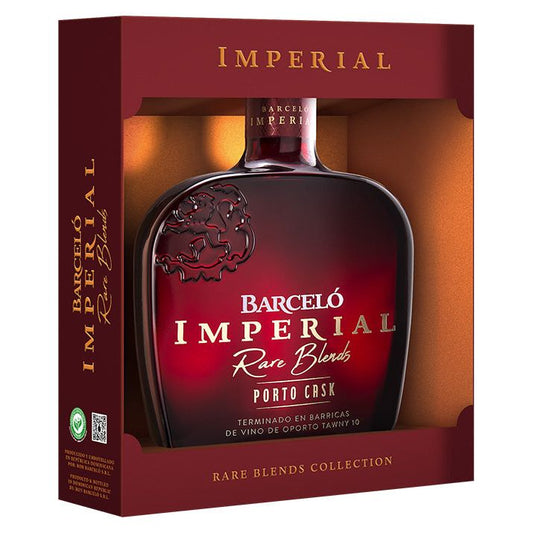 Barcelo Imperial Rare Blends Porto Cask 40° 70 cl + GBX (6 botellas)