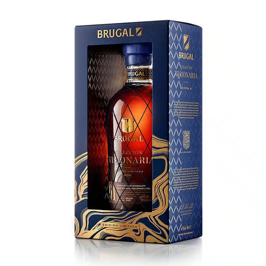 Brugal Colección Visionaria Edición 02 45° 70 cl + GBX (6 botellas)
