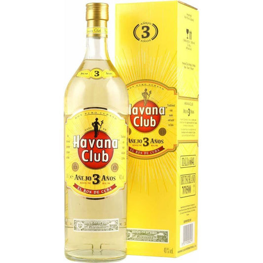 Havana Club Anejo 3 Years 40° 3 L + GBX (1 botella)