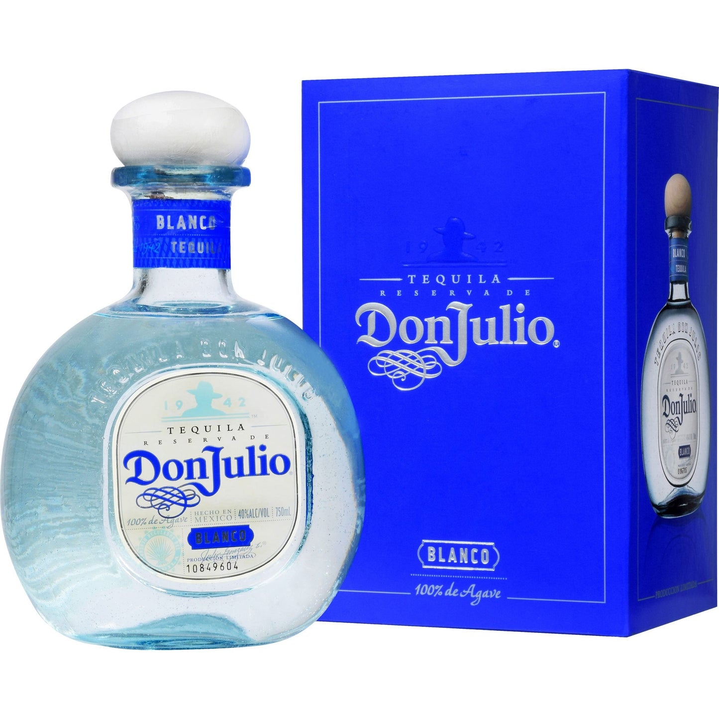 Don Julio Blanco 100° Agave 38° 70 cl + GBX (6 bottles)