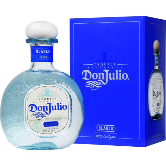 Don Julio Blanco 100° Agave 38° 70 cl + GBX (6 bottles)