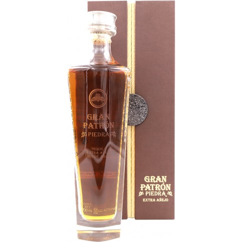 Patron Gran Piedra 40° 70 cl + GBX (4 bottles)