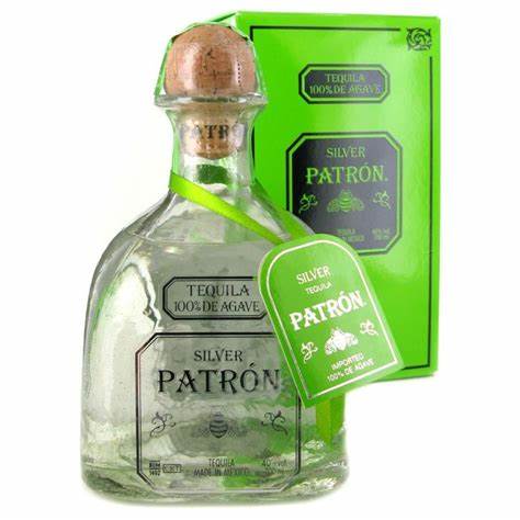 Patron Silver 40° 70 cl + GBX (6 bottles)