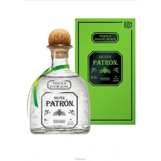 Patron Silver Tequila 40% 100cl + GBX (6 bottles)