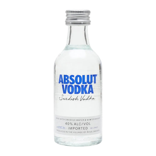 Absolut Vodka 40º Mini Glass 5cl (120 botellas)