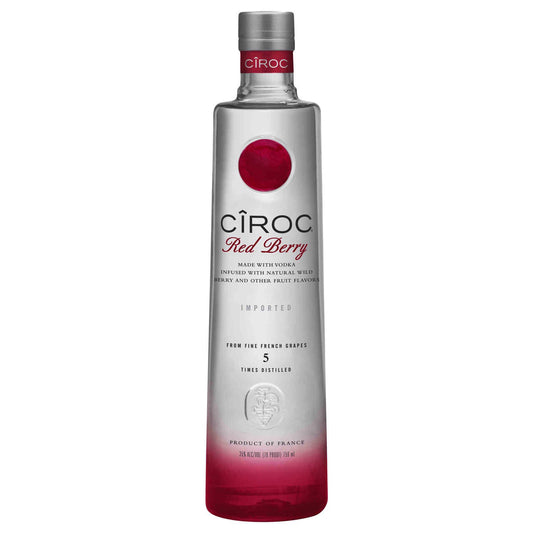 Ciroc Red Berry 37.5° 1L (6 botellas)