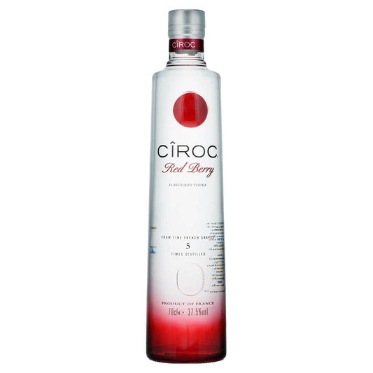 Ciroc Red Berry 37.5° 70 cl (6 botellas)