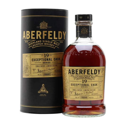 Aberfeldy 19 Years Sherry Cask 43° 70 cl + GBX (6 botellas)