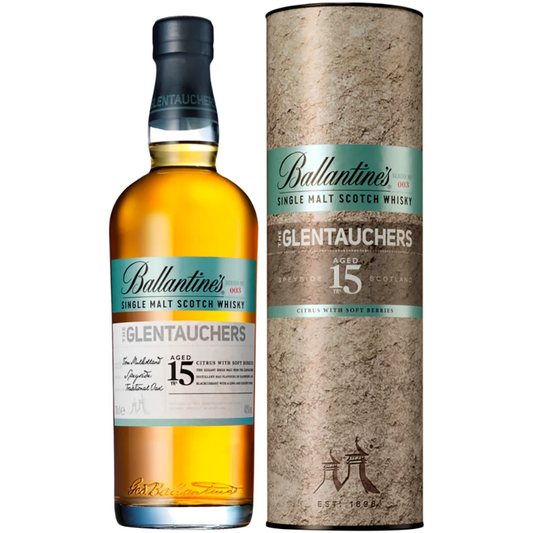 Ballantines 15 YO Glentauchers + GBX (6 botellas)