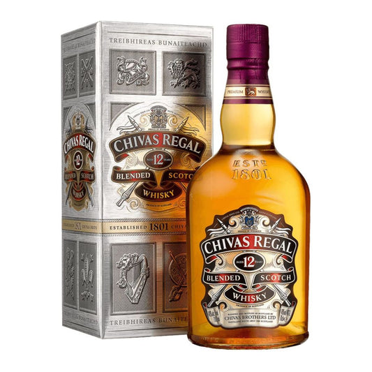 Chivas Regal 12 Years 40° 70 cl (6 botellas)