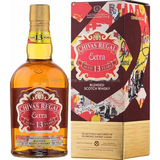 Chivas Regal 13 YO Sherry Cask Whisky 40% 100cl + GBX (6 botellas)