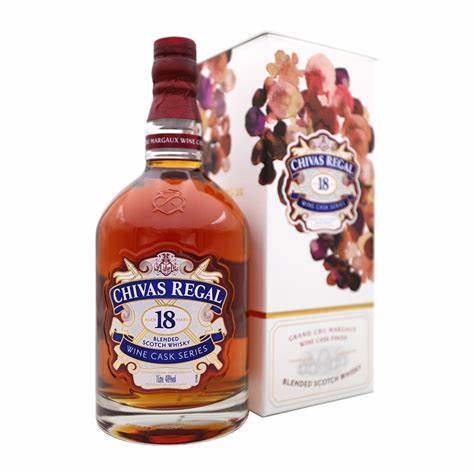 Chivas Regal 18 Years Wine Cask Series 48° 1L + GBX (6 botellas)