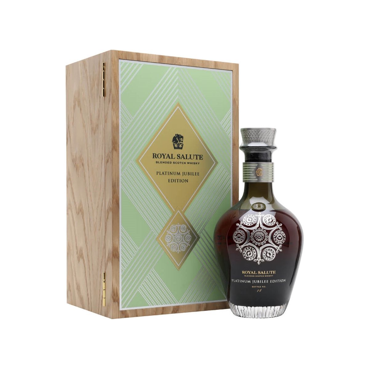 Chivas Regal Royal Salute Platinum Jubilee Edition 2022 Lot 78-50 50.8° 70 cl + GBX (1 botella)
