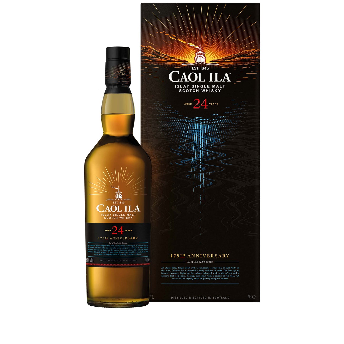 Caol Ila 24YO - 175th Anniversary 52.1º 70cl