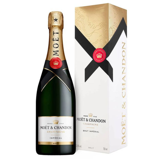 Moët & Chandon Impérial Brut 75 cl + GBX (6 botellas)