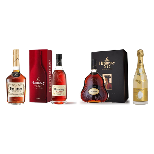 Special offer Cristal and Hennessy
