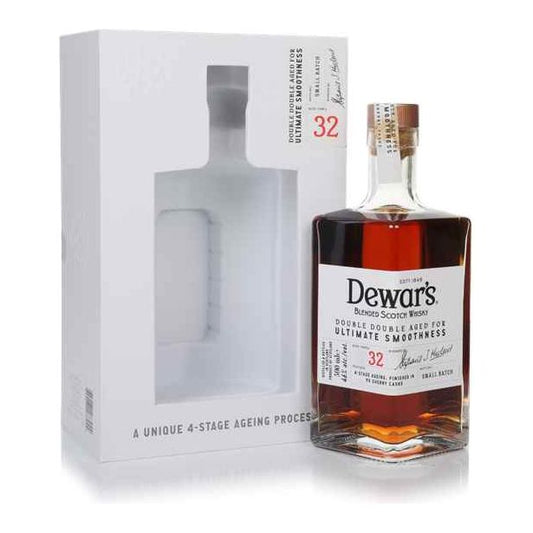 Dewar's Double Double 32 Years 46° 50 cl + GBX (caja de 6 botellas)