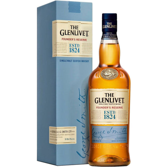 Glenlivet Founder's Reserve 70 cl (3 botellas)