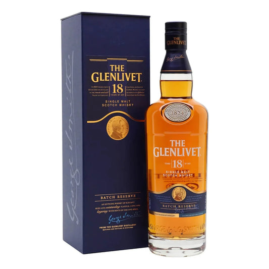 Glenlivet 18 YO Batch Reserve + GBX (6 botellas)