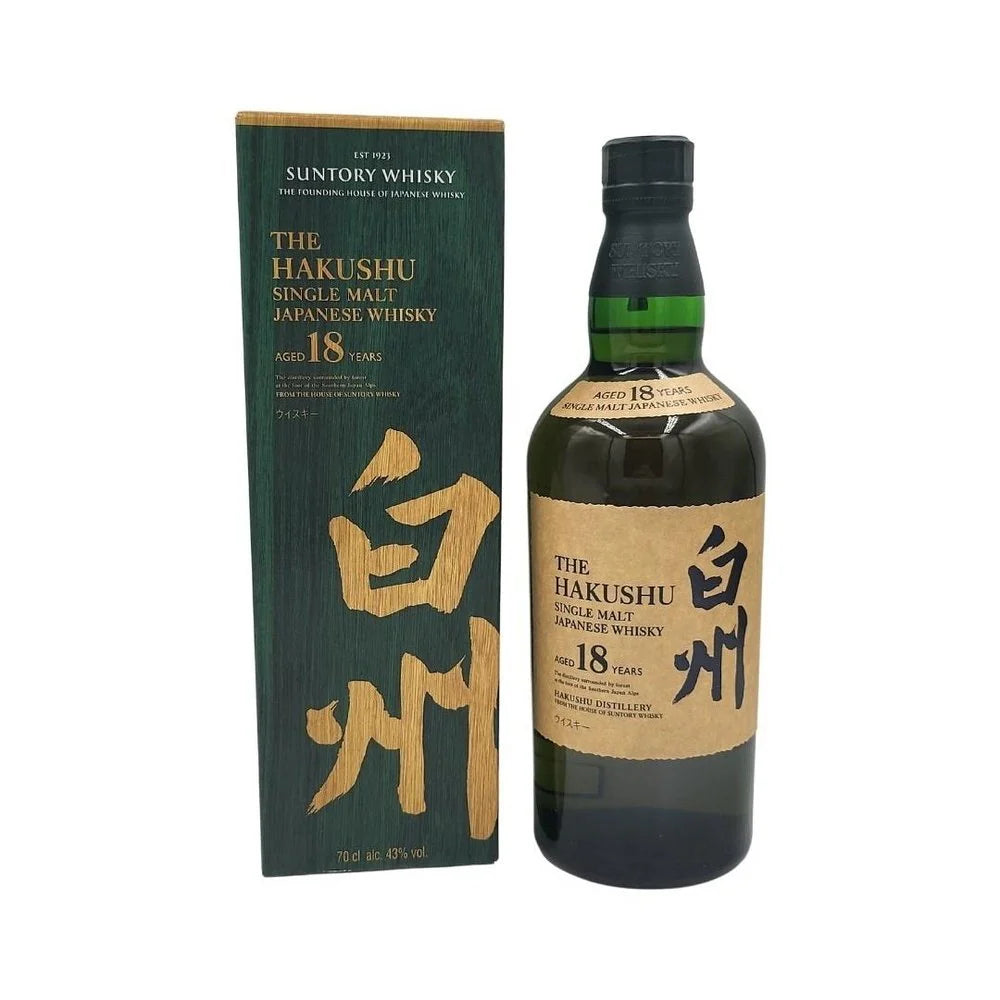 Hakushu 18 Years 43° 70 cl + GBX (6 bottles)