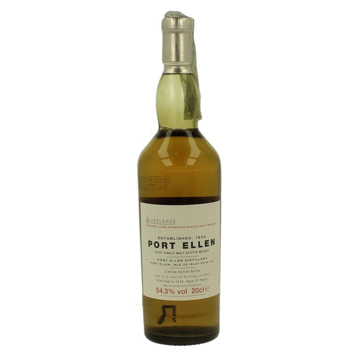 Port Ellen 27YO - 6th release 1978