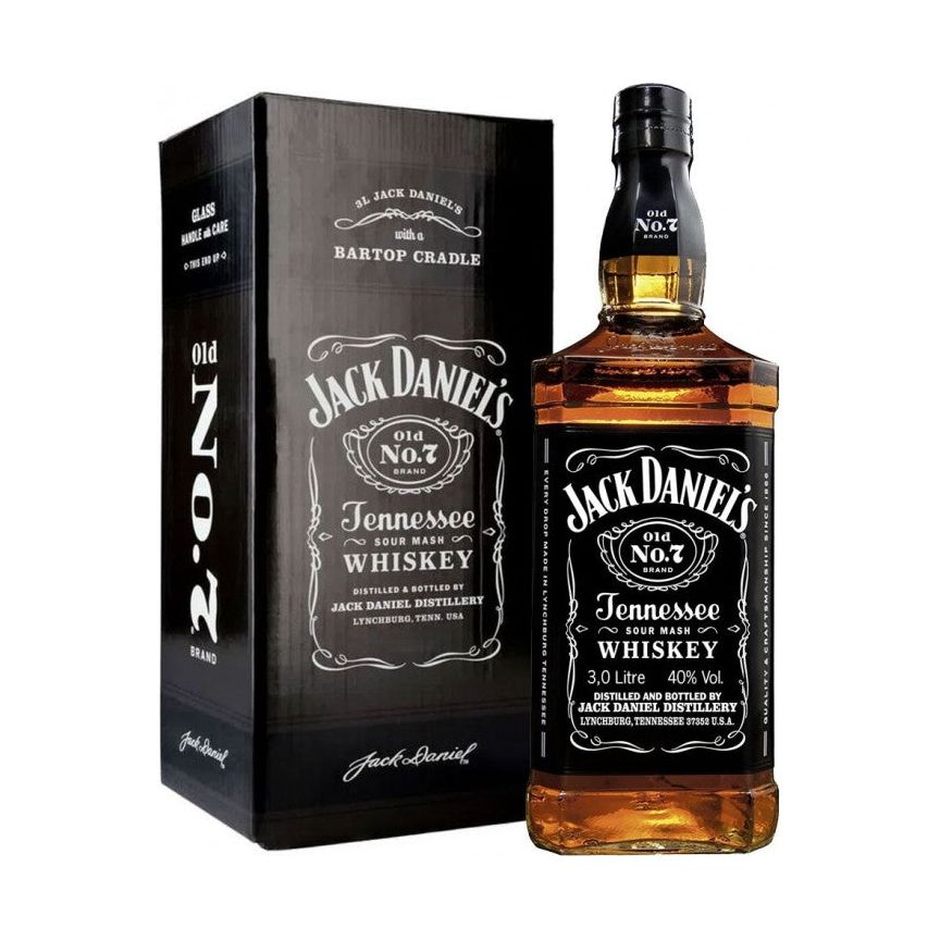 Jack Daniel's Old No. 7 40° 3 L (one bottle)