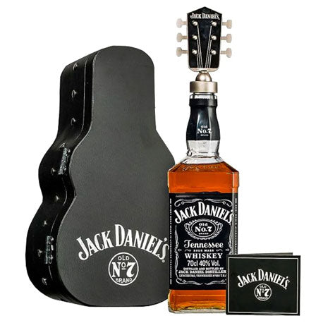 Jack Daniel's Old N°7 Guitar On Pack 40° 70 cl + GBX (6 bottles)
