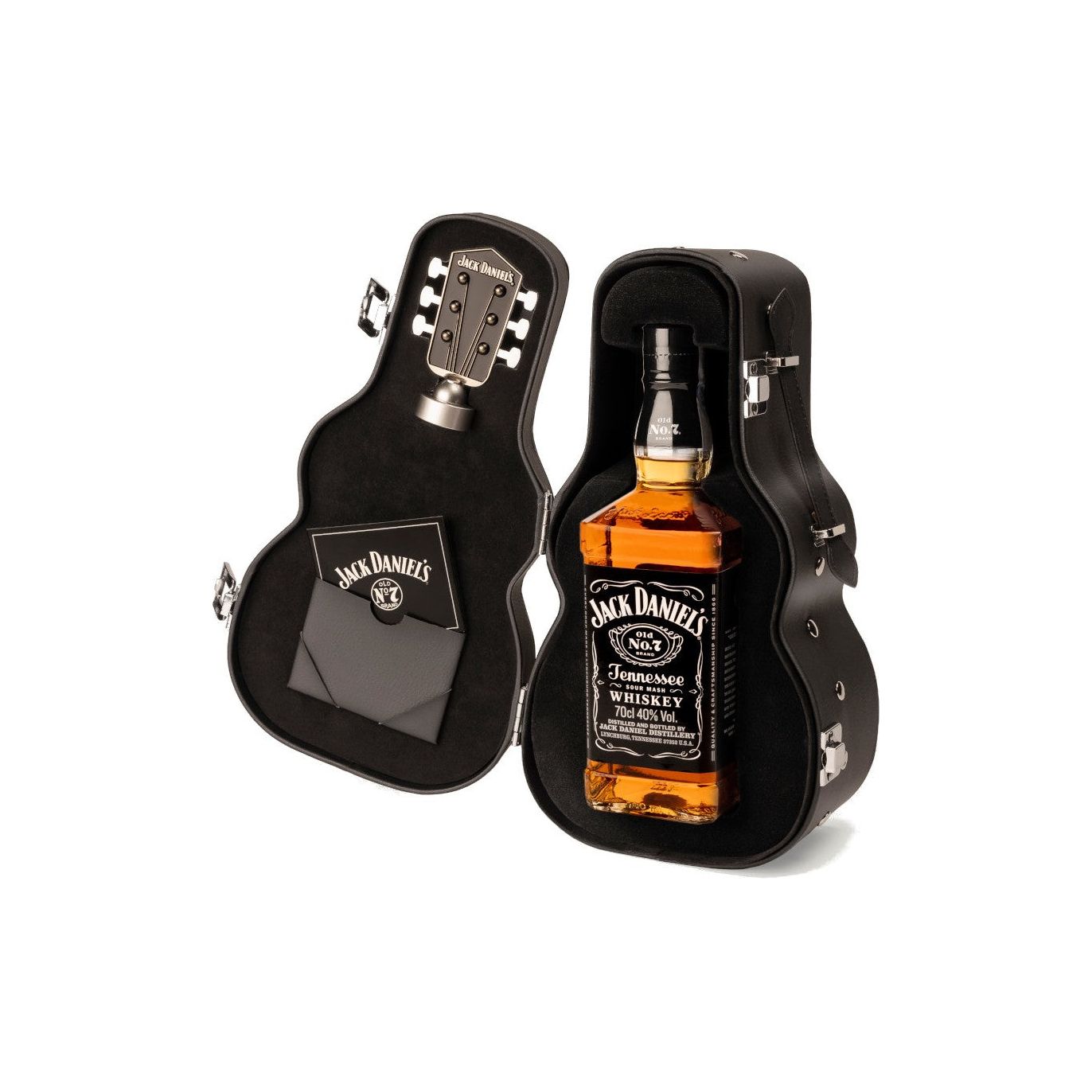 Jack Daniel's Old N°7 Guitar On Pack 40° 70 cl + GBX (6 bottles)