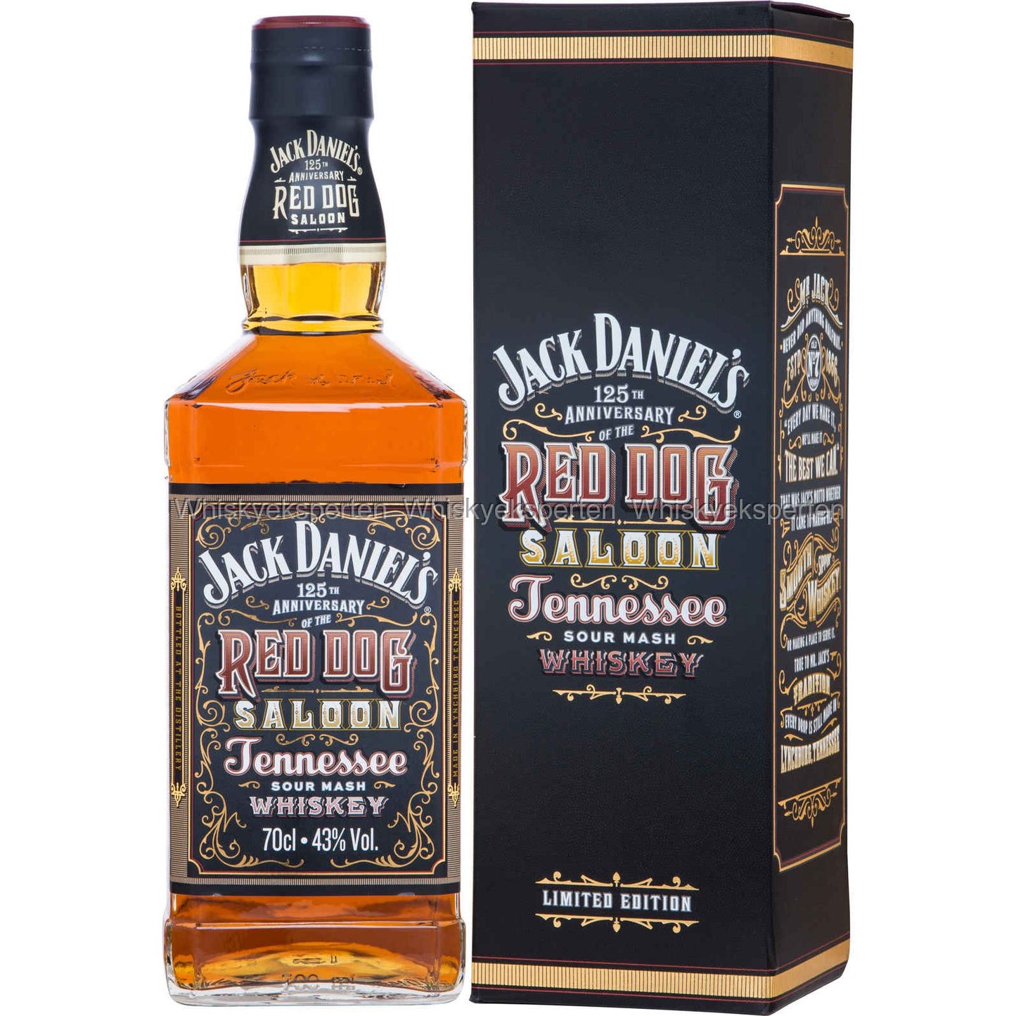 Jack Daniel's Red Dog Saloon 43° 70 cl + Case (6 bottles)