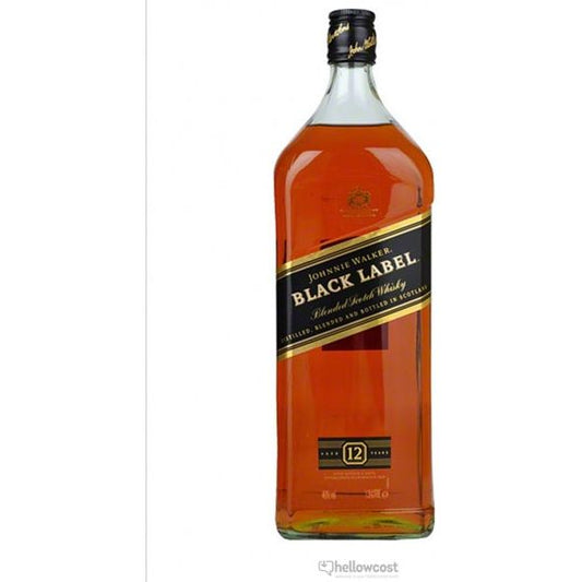 Johnnie Walker Black Label 12 YO Whisky 40% 300cl (1 botella)
