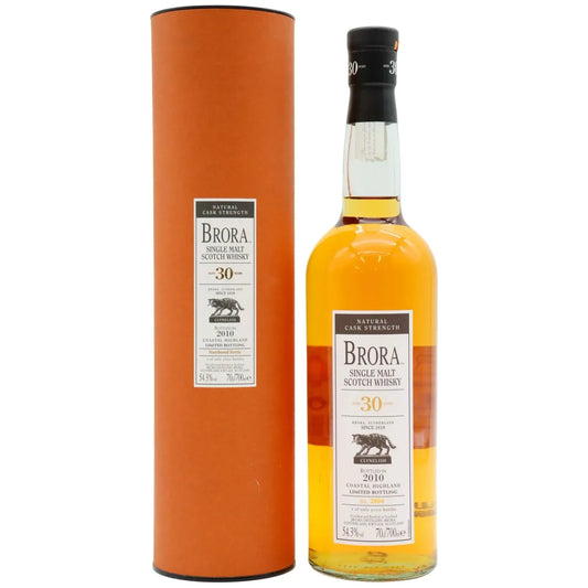 Brora 30YO - 9th release 1980 54.3º 70cl